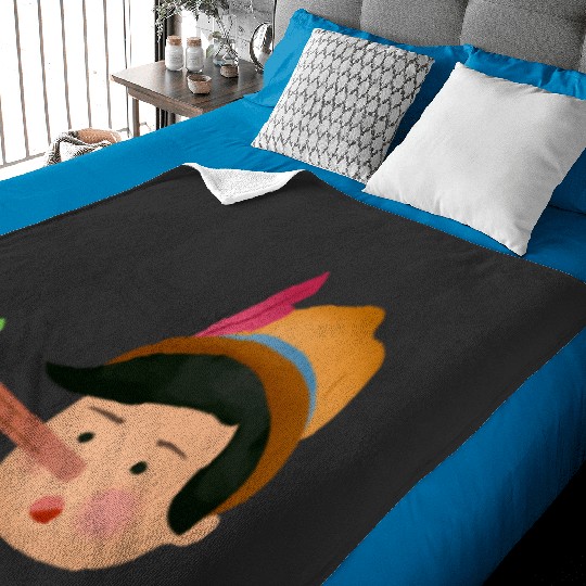Waltdisneyworld Pinocchio Artwork Art Baby Blankets