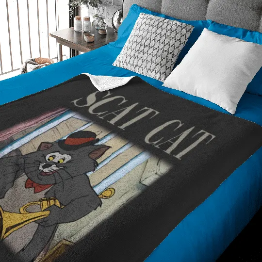 Scat Cat Baby Blankets The Aristocats 1970 Baby Blankets Disney Cats Baby Blankets