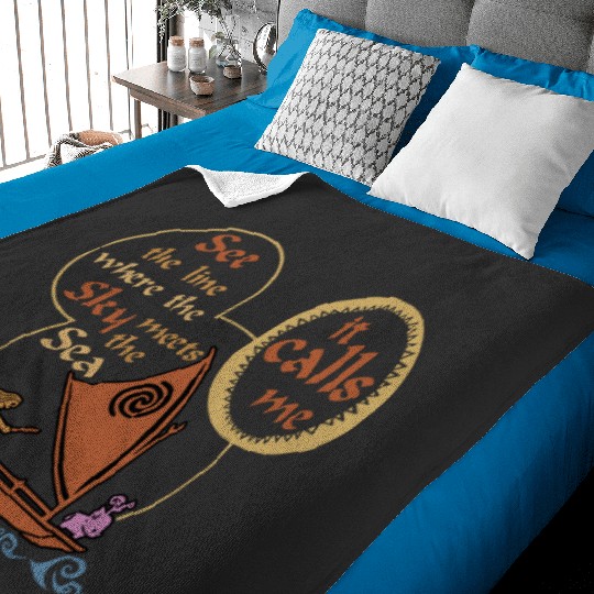 Mickey Mouse Moana Baby Blankets, Hei Hei and Pua Baby Blankets, Disney Family Matching Vacation Baby Blankets