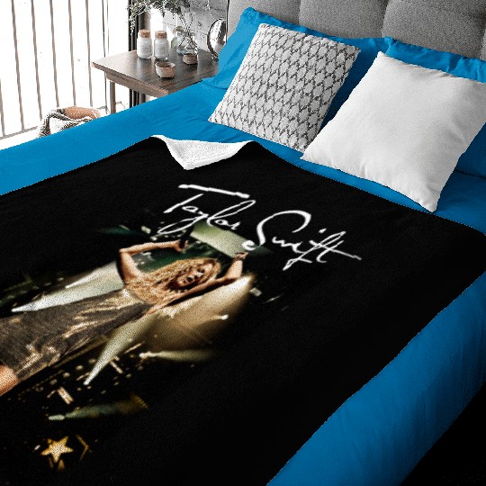 Vintage Tay.lor S.wi.ft Fearless Tour Baby Blankets