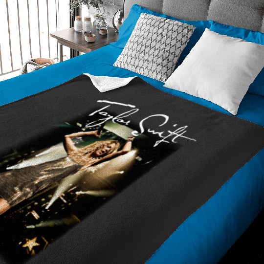 Vintage Tay.lor S.wi.ft Fearless Tour Baby Blankets