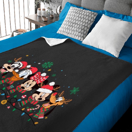 Disneyland Christmas Baby Blankets