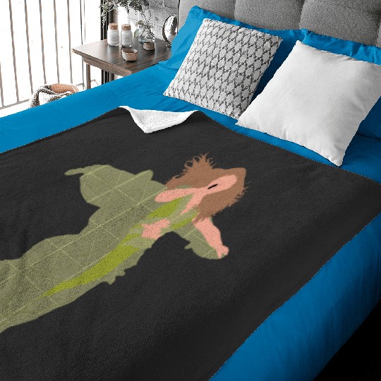 green folklore dress eras tour spin Baby Blankets