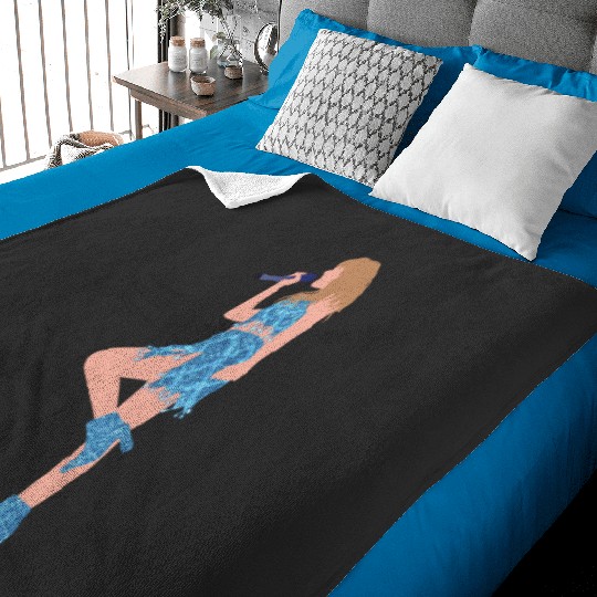 wildest dreams 1989 blue set eras tour Baby Blankets