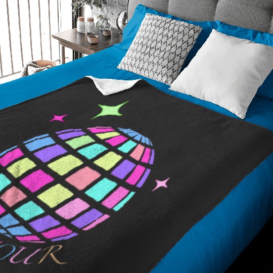 Eras Tour Disco Ball Baby Blankets