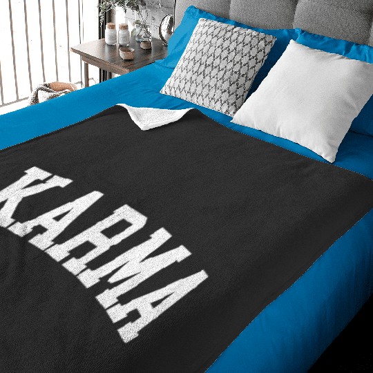 Karma is my boyfriend Baby Blankets, Eras Tour Baby Blankets
