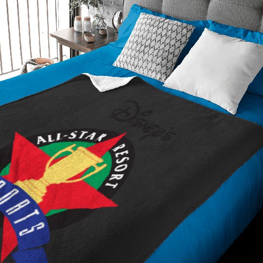 disneys all star resort sports Baby Blankets