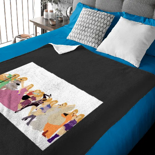 TaylorSwift Eras Tour Outfits Baby Blankets