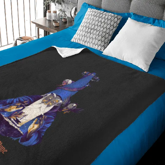 Disney The Sword In The Stone Comic Poster Retro Baby Blankets, Magic Kingdom Trip Baby Blankets,