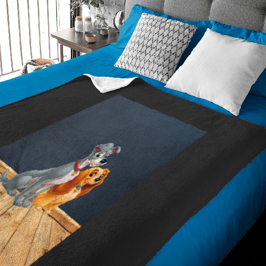 Lady and the Tramp Luggage Cover, Disney Dogs Luggage Cover Baby Blankets