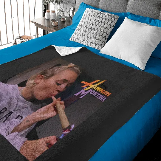 Vintage Hannah Montana Baby Blankets, Disney Hannah Montana Logo