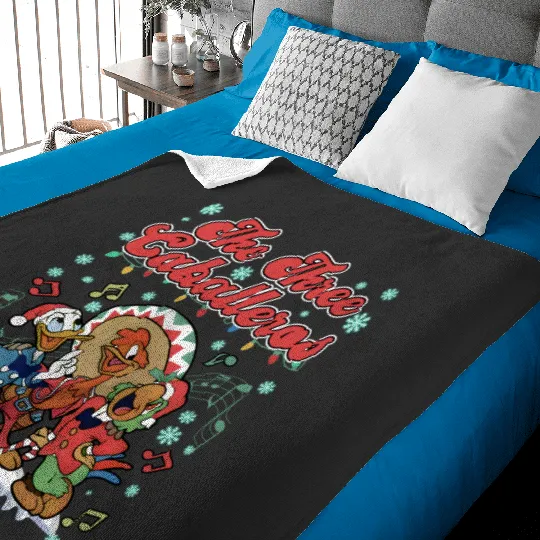 Disney The Three Caballeros Baby Blankets,Three Caballeros Christmas