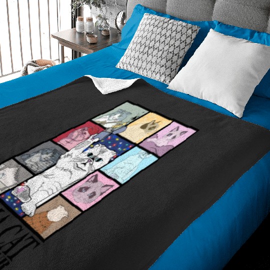 Discover The Eras Tour Karma Cat Version Baby Blankets, Taylo version Baby Blankets, Taylor Merch, Taylor Concert