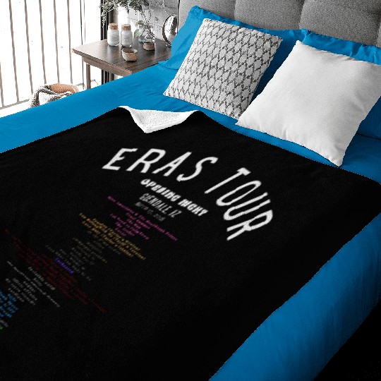 Eras Tour Setlist Baby Blankets