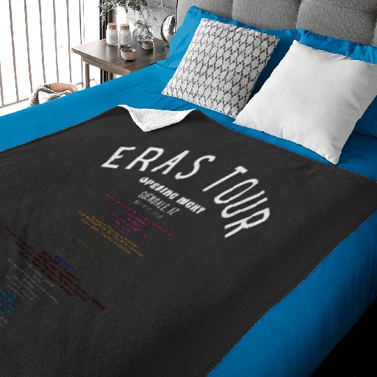 Eras Tour Setlist Baby Blankets