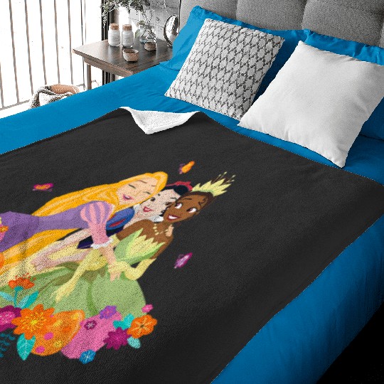  Disney Princess Rapunzel Snow White Tiana Spring Easter Eggs Gifts Baby Blankets