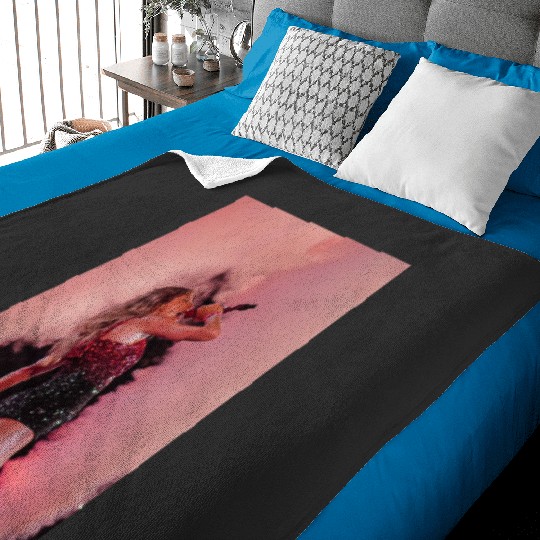 Live Concert Diva Pop Eras Tour Poster Baby Blankets