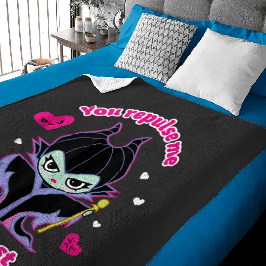 Disney Villains Maleficent You Repulse Me The Least Baby Blankets