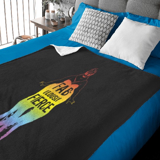 Disney Villains Ursula Rainbow Fabulously Fierce Baby Blankets