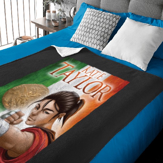 Discover  Katie Taylor Women BoxerDesign Baby Blankets