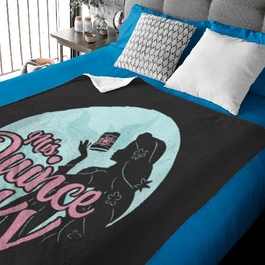 Disneys Tangled Birthday Mis Quince Rapunzel Spanish Portrait Baby Blankets