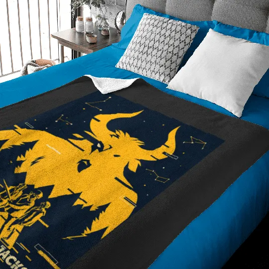 Disneys Percy Jackson Three Heroes Against The Minotaur Baby Blankets