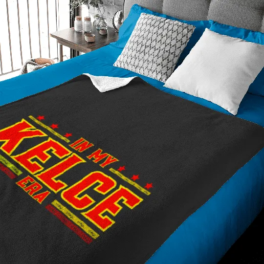 In My Kelce Era Tayl0r Swift Travis Kelce Baby Blankets