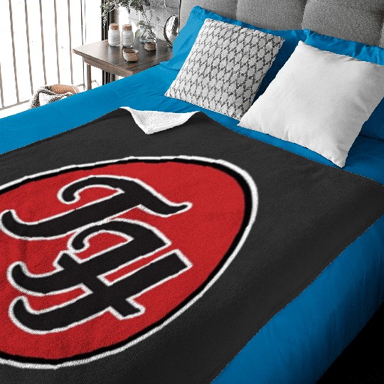 Discover Logo Taylor-Hawskin Baby Blankets