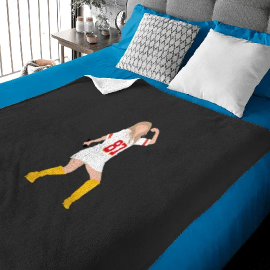 taylorr Swift x Travis Kelce Jersey (V3) Baby Blankets