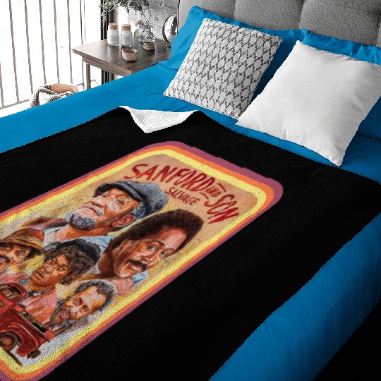 Sanford and Son Art Baby Blankets