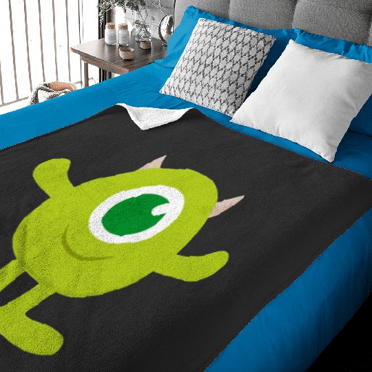 Disney-Parks Monsters Inc Mike Wazowski Baby Blankets
