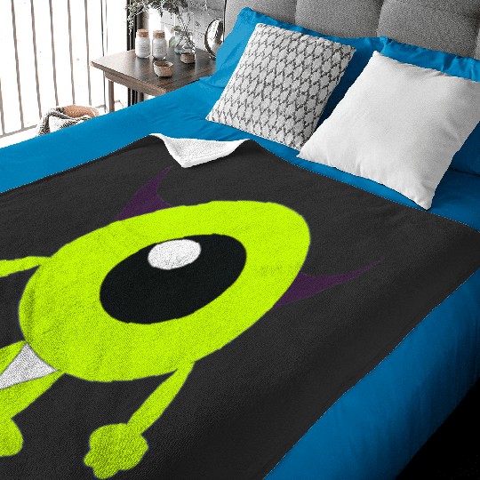 Disney-Parks Monsters Inc Mike Wazowski Baby Blankets