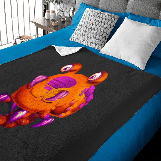 Disney-Parks Monsters Inc Mike Wazowski Baby Blankets