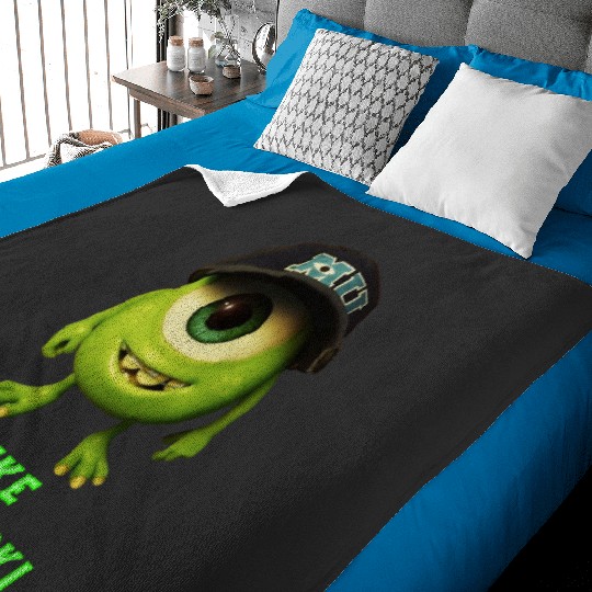 Disney-Parks Monsters Inc Mike Wazowski Baby Blankets