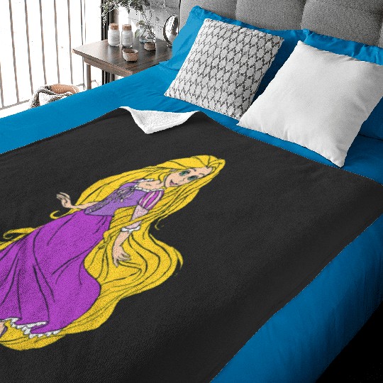 Disney Tangled Princess Rapunzel Baby Blankets