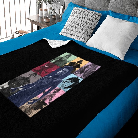 SpiderVerse Eras Tour with title Baby Blankets