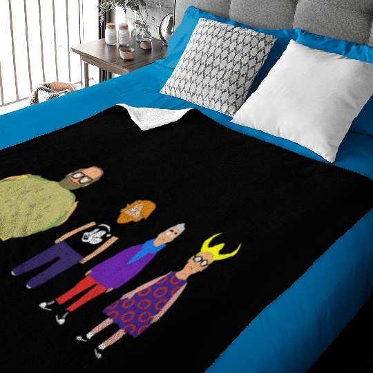Bobs Burgers Phish by Custeez Baby Blankets