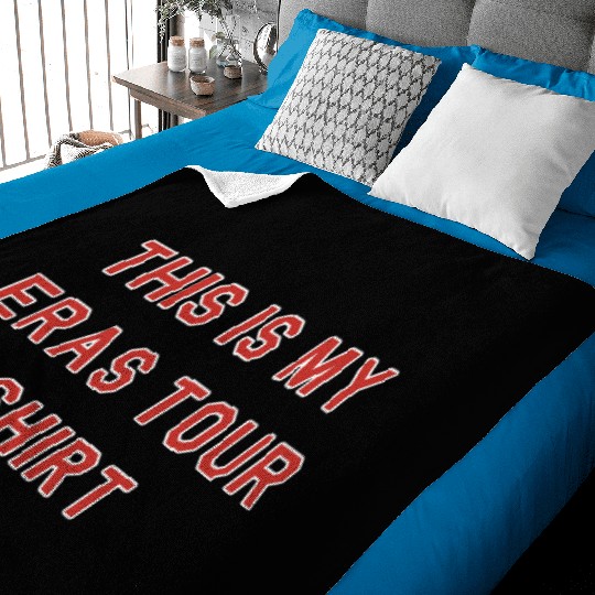 this is my eras tour shirt Baby Blankets