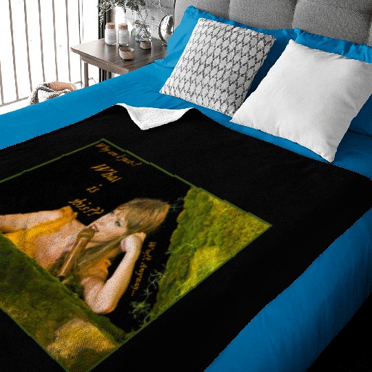 Eras Tour Collection Champagne Problems Speech 1 Baby Blankets