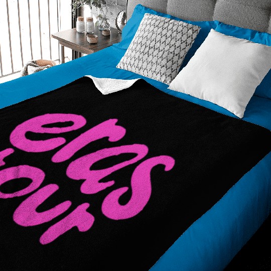 Eras Tour Sticker Baby Blankets