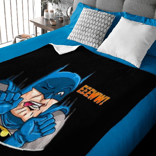 Eeeww What's that ? Batman The Batman , Superhero , Marvel Disney Baby Blankets