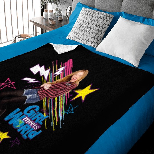 Disney Channel Girl Meets World Maya Hart Character Art Baby Blankets