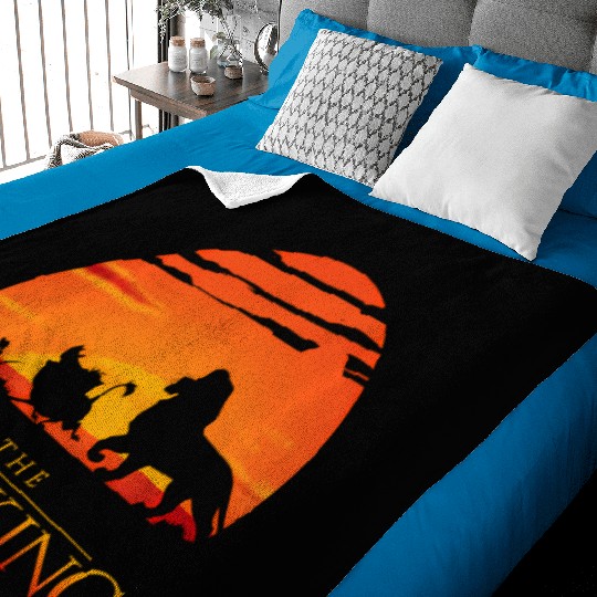 Disney Lion King Classic Sunset Walk Baby Blankets