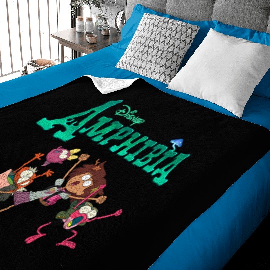 Disney Channel Amphibia Baby Blankets