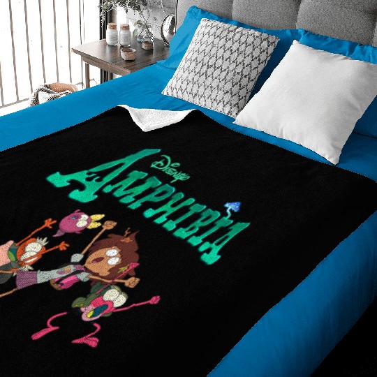 Disney Channel Amphibia Baby Blankets