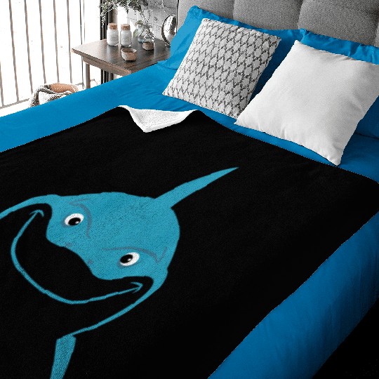 Disneys and Pixars Finding Nemo Bruce Shark Premium Baby Blankets