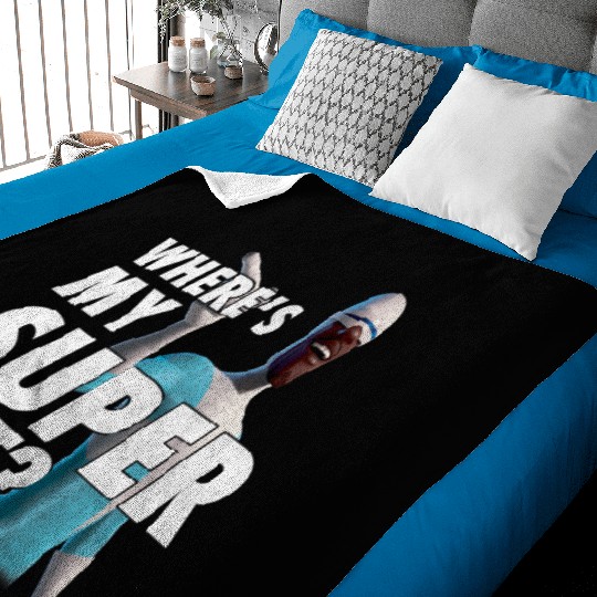 Disney Pixar The Incredibles Vintage Frozone Super Suit Logo Baby Blankets