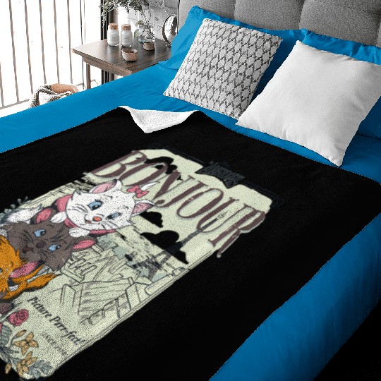 Disney The Aristocats Bonjour Baby Blankets