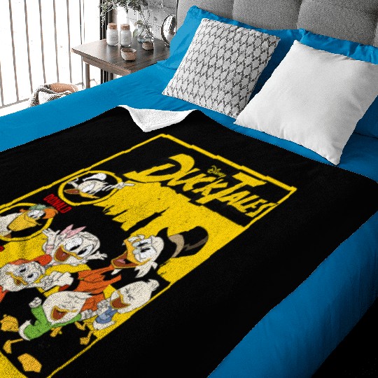 Disney DuckTales Comic Book Cover Baby Blankets