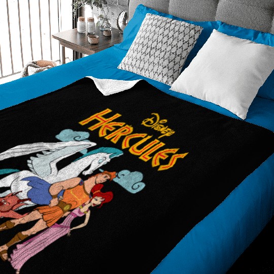 Disney Hercules Classic Group Shot Vintage Baby Blankets